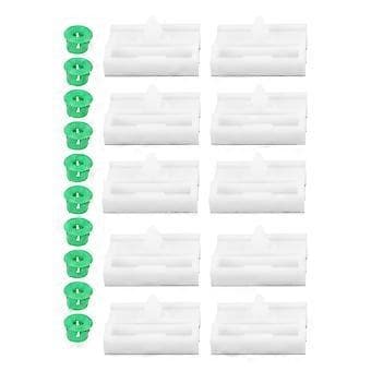 51711932996 Bil Udvendig Sidepanel Skørt Trim Panel Fastgørelsesclips Plus Grommets Til E32 E46 E90 Vedligeholdelsesfastgørelseselementer 20x