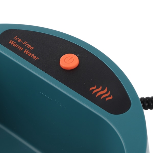 Hund Opvarmet Skål Automatisk Konstant Temperatur Varmebevarelse Kæledyr Termisk Vandskål med Vandafvisende Afbryder PSE Stik 110‑130V
