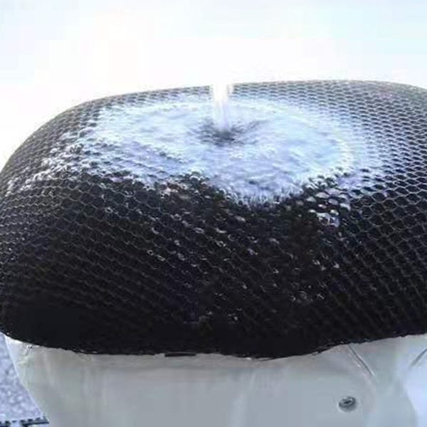 Motorcykel Mesh Sædedæk Breathable Solbeskyttelse Varmeisolering Komfortabel Letvægts til Elbil