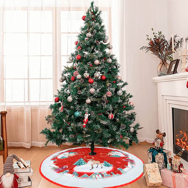 84 cm Jul Nyår Julgransmatta ornament