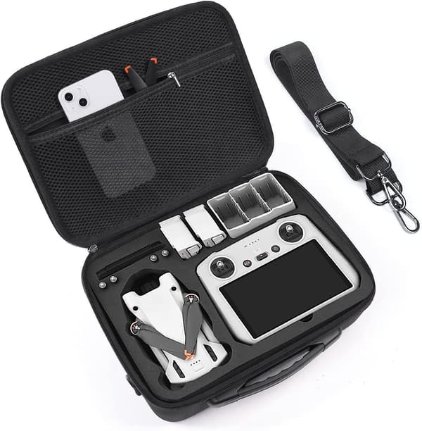 Mini 3 Pro skyddsfodral förvaringsväska PU-väska