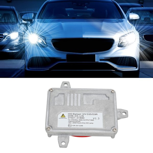 12V HID-ballast i aluminiumlegering 3T921‑01B80 Xenon-lampe styreenhet erstatning for Hyundai Santa Fe 2013‑2015