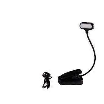 Leselys, Fleksibel Oppladbar USB-Klemmelampe