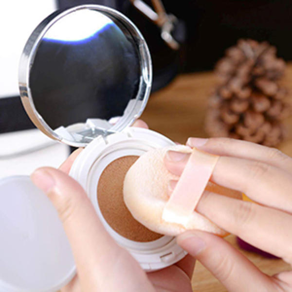Powder Puff, Puff, for Powder Foundation, med stropp, blanding for løst pulver Mineral Powder Body Powder, 5 stykker$3,1 tommers Powder Puff, vaskbar