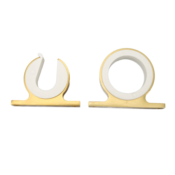 2 stk Fiske Stang Holder Horisontal Vertikal Aluminium Båtmontert Fiske Stang Stativ for Skip Biler Lastebiler Bobiler Gull