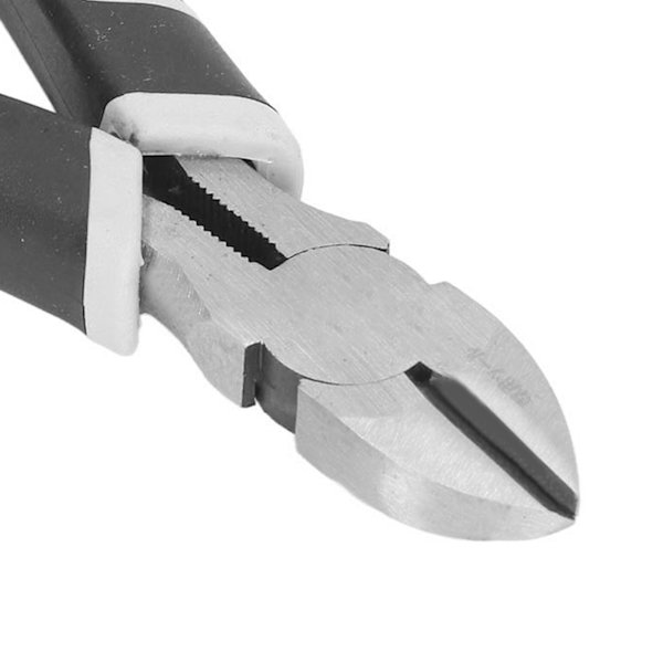 6 Tums Trådavbitare Högkolstål Käke Legering Stål Ergonomiskt Handtag Tråd Klippare Elektriker Tång Diagonal Tång
