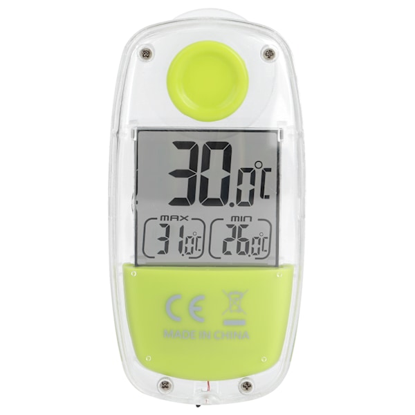 Fönstertermometer Mini Solar Sugpropp LCD Elektrisk Digital Termometer Temperaturmätare