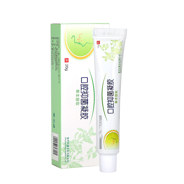 Herbal Mundt Antibakteriel Gel Naturlig Essens Sår Betændelse Bakterier Sundhedspleje
