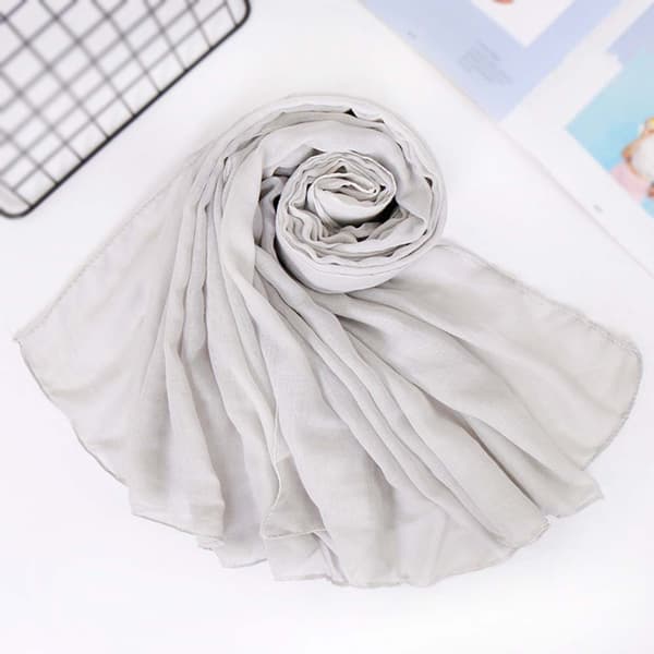 Elegant chiffon-stola til kjole i forskellige farver