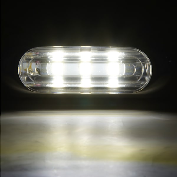 3,4W 5000K LED-lys Høj Lysstyrke Vandafvisende Marinebåd Yacht Stemningslys
