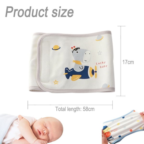 Baby Belly Belt Newborn Belly Warm Buckle Belt Children's Waist