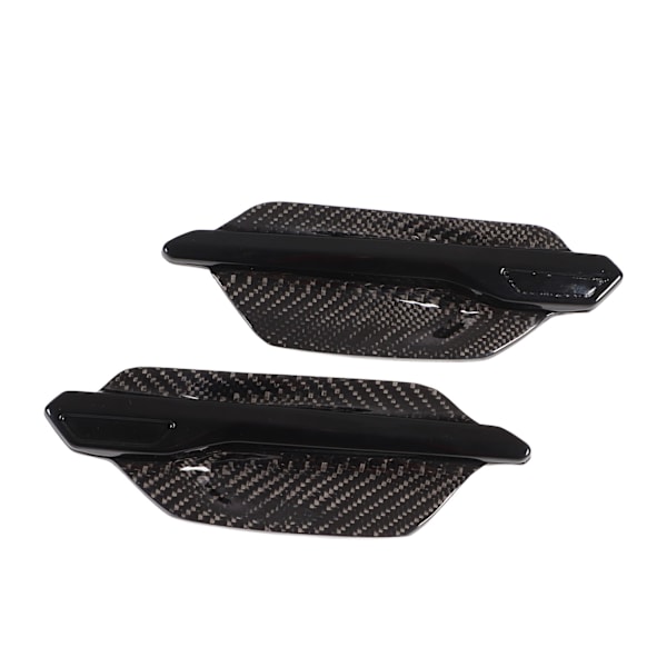 2 st/set Kolfiber Sidoindikatorluftventilkåpa Trim Ersättning för M2 F87 2015‑2020
