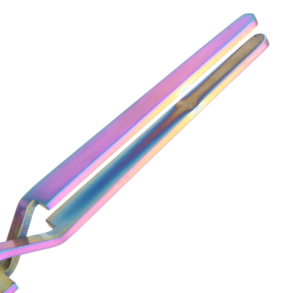 Dubbelsidig Döda Hudskjutare Nagelförlängning Formning Pincett Nagelklämma Manikyrverktyg Gradient Färg