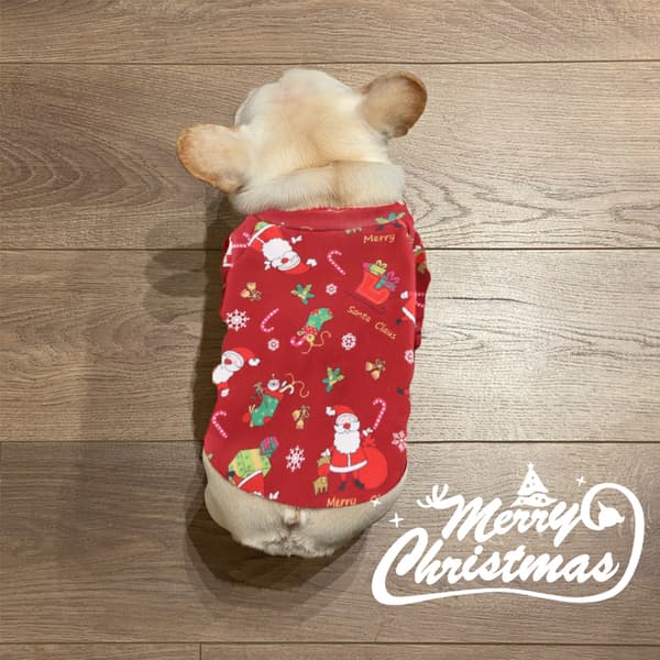 Kjæledyr Jul Hunde- og Kattekostyme Juleklær