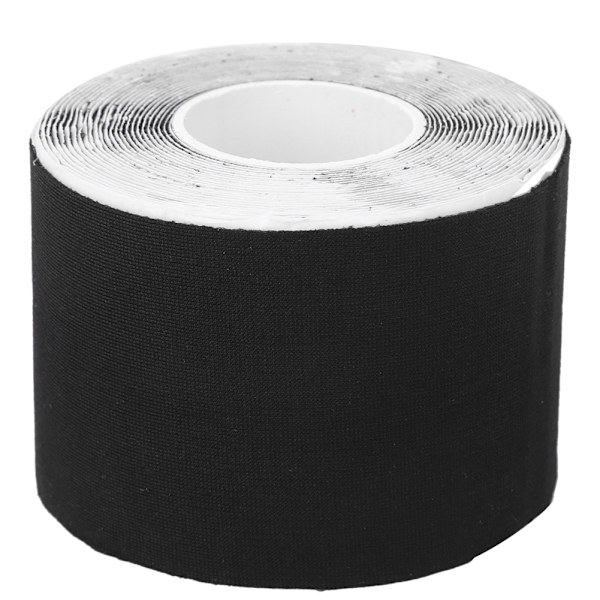 5m Brystløft Tape Elastisk Vannfast Lim Brystdekke Tape Svart 5m x 6cm