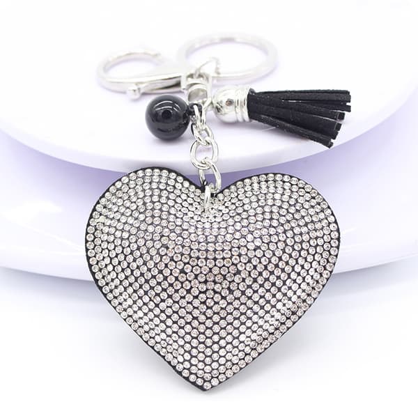 Karbinhake Nyckelring Mode Smycken Kvinnors Present Rhinest