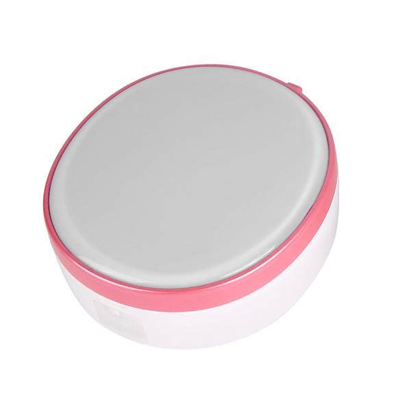 Bærbar Nano Spejl Sprayer Ansigts Skønhedsinstrument USB LED Lys Luftfugter Kosmetik Spejl Pink