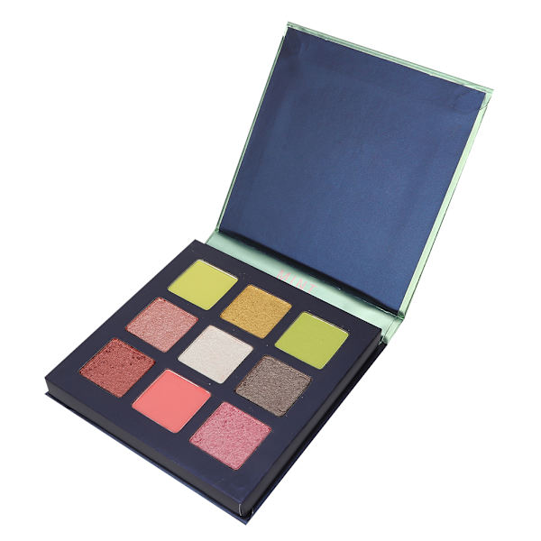 Beauty Glazed 9 Farger Skinnende Øyenskyggepulver Kosmetik Øyenskygge Makeup