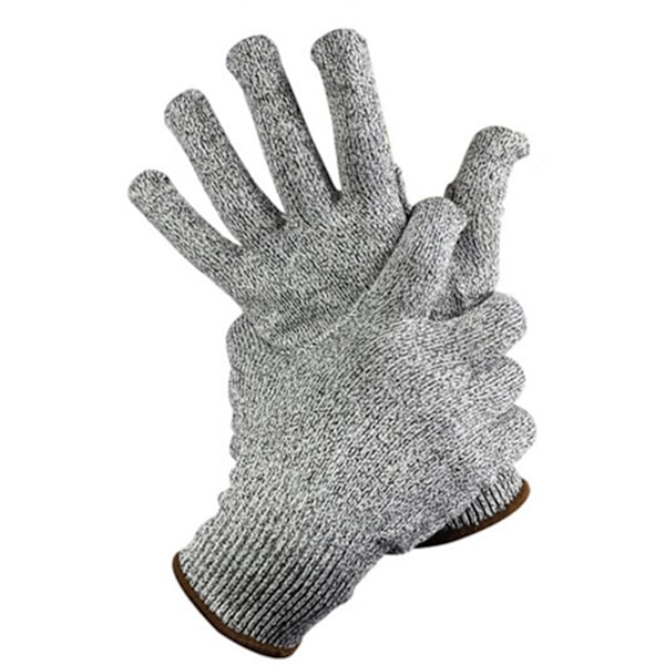 Skärbeständiga handskar Nivå 5 Slitstarka Andningsbara Mekaniker Arbetsskyddshandskar för Arbete M (för Handbredd 8‑9cm)