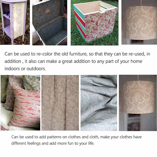 Kreativ Väggkonstpartner: Präglad Färgrulle, Serenity Damask-mönster, Dekorativ Gummiborste, Mönstrad Färgrulle För Vattenbaserad Färg