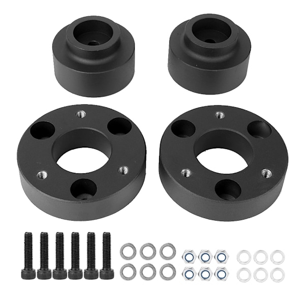 4 kpl 2 tuuman etu- ja 1,5 tuuman taka-tasoituspaketti auton alustan nostoon, sopii Dodge RAM 1500 4WD 09-18