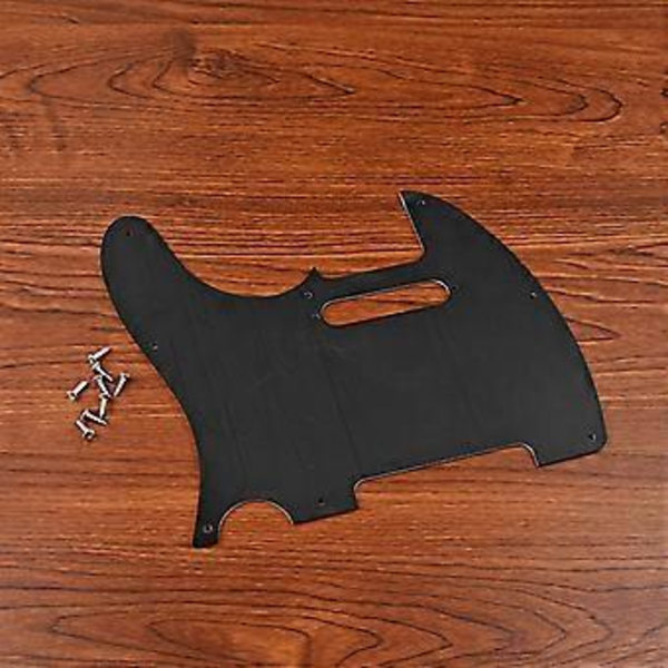 8-håls gitarr anti-repskydd 3-lagers solid svart gitarr skyddande plektrumskydd elektrisk gitarr reservdelar