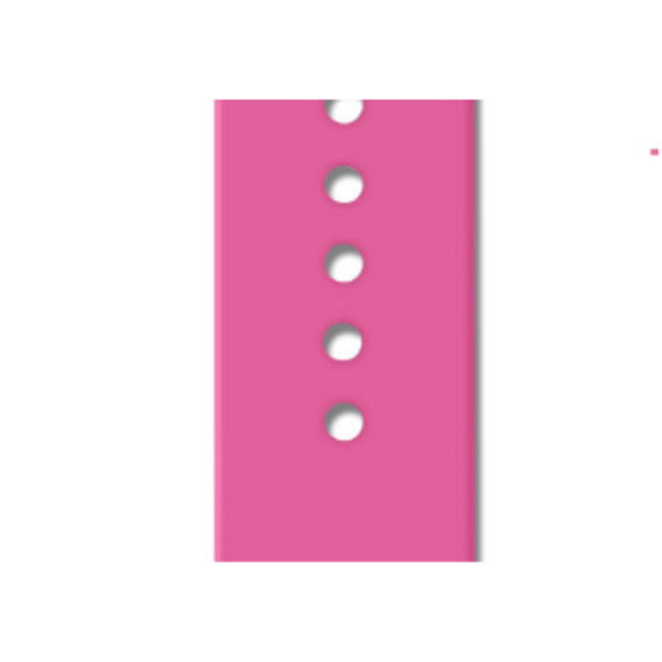 Silikon Urrem Bånd Simpel Svedtæt 38 40 41mm Udskiftning Sports Urrem Remme til Iwatch Barbie Pink 110 X 23mm/4.33 X 0.91in