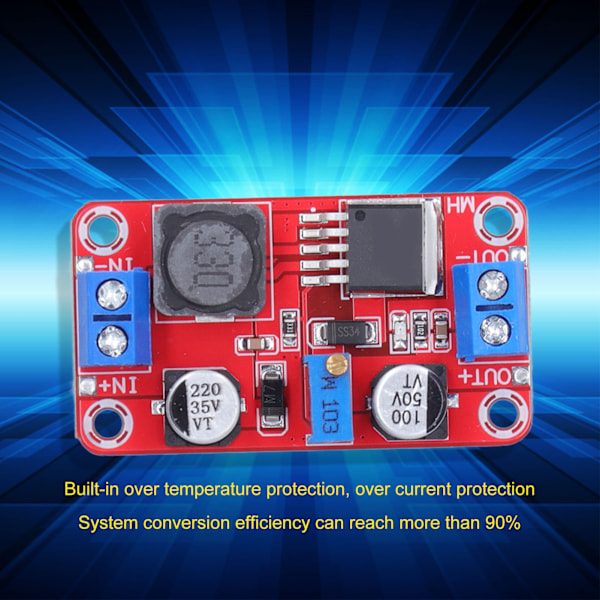 Step Up Strömmodul DCDC 5A Ström Hög Effekt Justerbar Boostermodul Boost Spänningsomvandlare XL6019