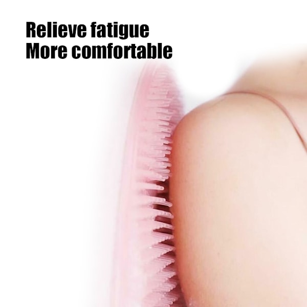 2-pack Fotmassagematta Duschtvätt Fotskrubb Halksäker Exfolierande Fotsugkoppar Rosa