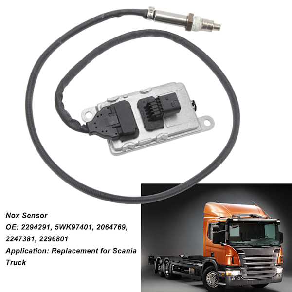 Nox Sensor 2064769 Følsom Nem Kontrol Nitrogenoxid Sensor Adapter Udskiftning til Scania Lastbil