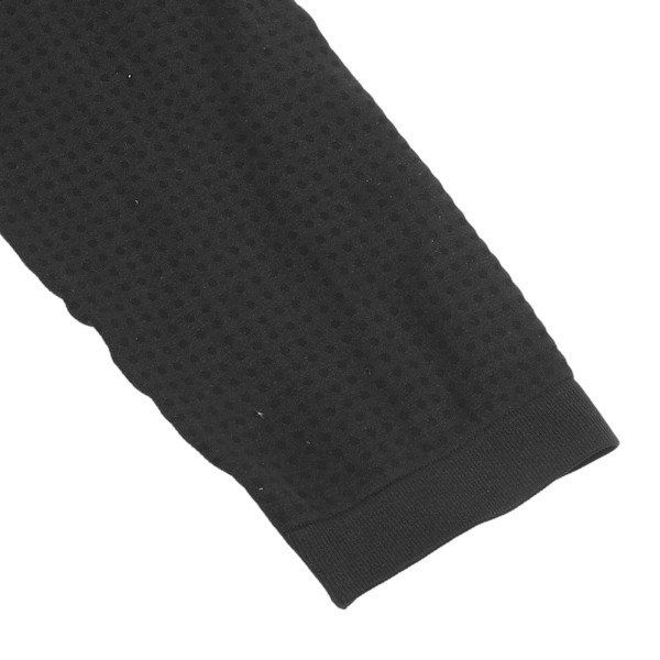 Yoga Byxor Dam Hög Elasticitet Slim Fit Casual Sport Leggings för Träning Kläder Svart M