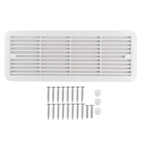 12V Ventilationsventilator 2-vejs Indløb Udløb Udstødningsluftblæser Sidemontering til Trailer/Campingvogn/Campingvogn/Yacht
