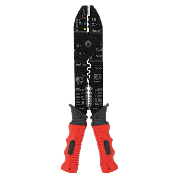 Terminal Crimper Multifunktionel Stripper Crimpværktøj Industrielle Forbrugsvarer FS051