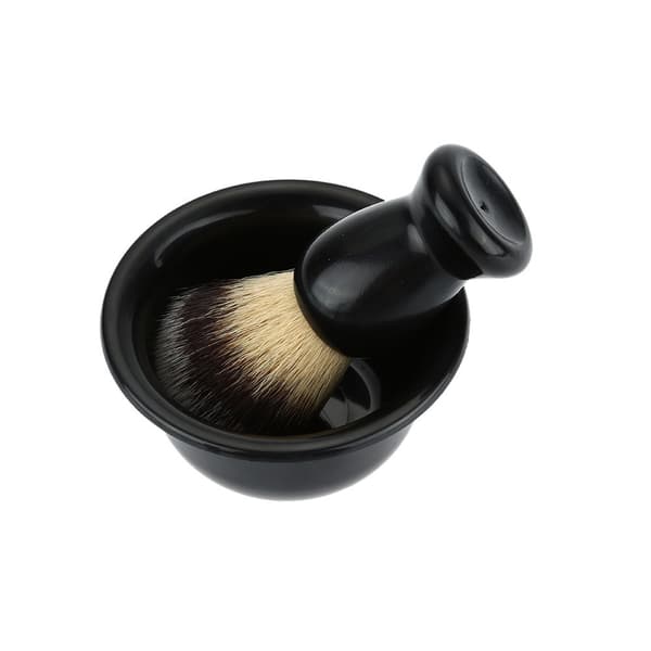 Resevänlig Grooming Essential, Skäggborste och Mustaschborste Organizer för Professionella Rakverktyg, Kompakt Design för Utrymmesbesparing