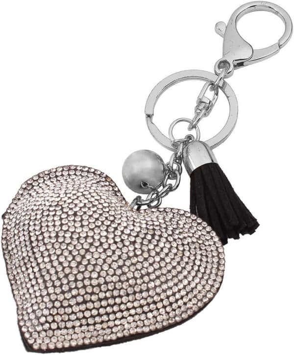 Karbinhake Nyckelring Mode Smycken Kvinnors Present Rhinest