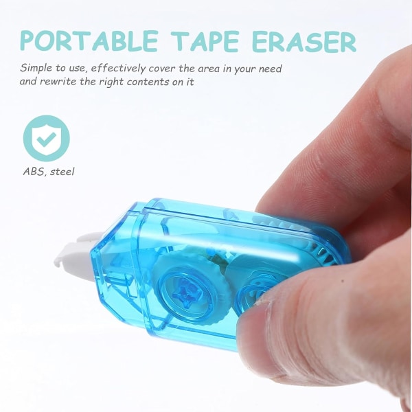 6 stk Korreksjonstape Mini Duct Tape Kontorrekvisita Skriving