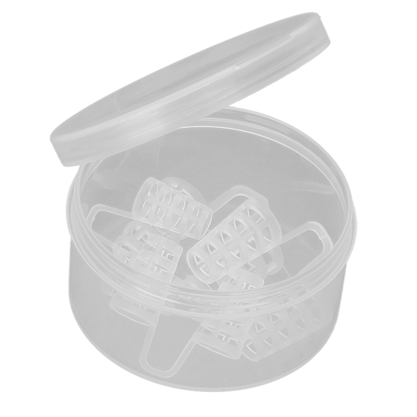 4 st Mini Anti-Snark Näsan Klämma Transparent Bekväm Sömn Hjälp Stoppa Snarkning Enhet
