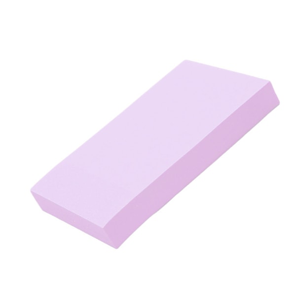 1 Förpackning 100 Ark Självhäftande Post-it Lappar Sidmarkörer Memo Index Påminnelseflikar för Hem- och Kontorsbruk 76x50mm Morandi Typ Lila