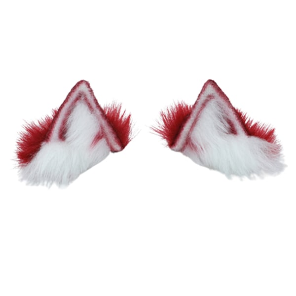 Bomullsdukke Mini Fox Ørepynt Håndlaget Wolf Fox Ears Anima