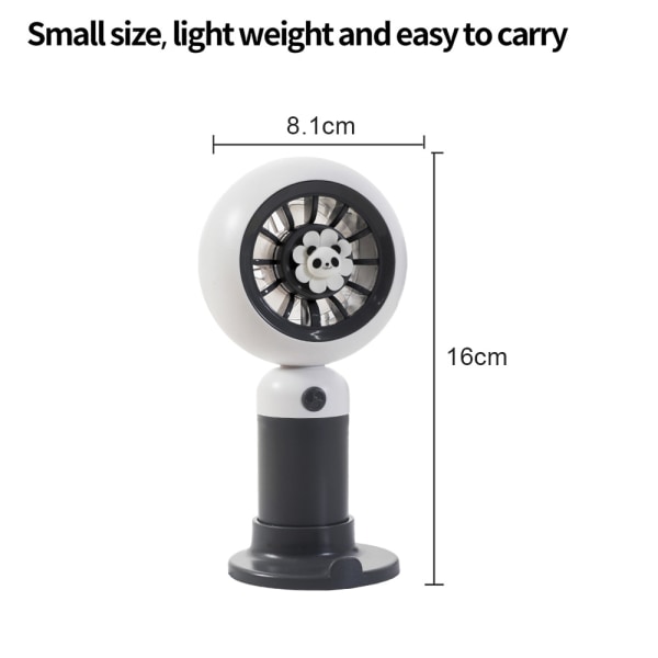 USB charging handheld small fan desktop - portable bracket  fan