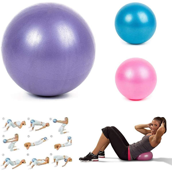 Träningsboll, fitnessboll, sportboll, pilatesboll, sportboll, yogaboll, gympaboll, balansboll (kontor & hem & gym)