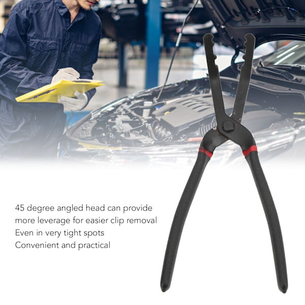 45 Graders Trim Clip Tang Remover Værktøj Professionelt Metal Auto Reparationsværktøj Universal til Bil