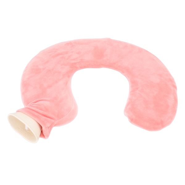 Mjuk Toalettsitsdyna, Resekudde i Memory Foam med U-format Nackstöd, Högkvalitativt Akrylfiber Stretchbart Tvättbart Överdrag för Portabel