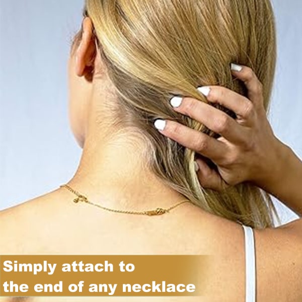 3 kpl kaulakorun jatkeet Delicate Necklace Extender Chain Set for