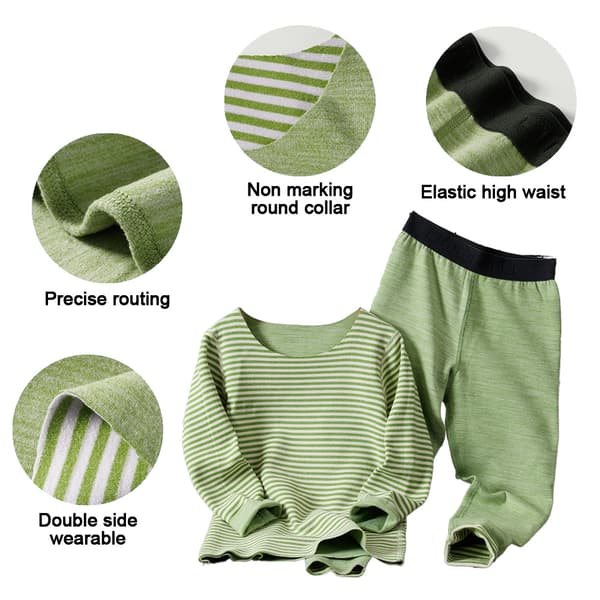 Toddler Pyjamas Flickor Pojkar Varma Bomulls Pyjamasar för Barn