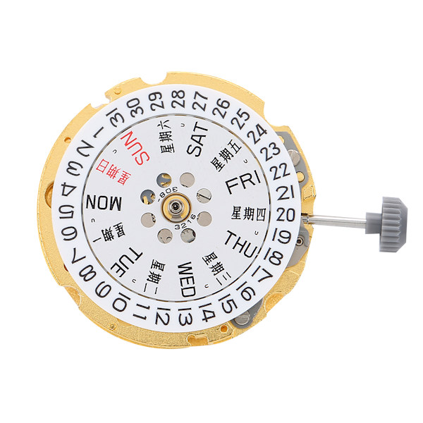 8200 Urverk Automatisk Mekanisk Klocka Dubbel Kalender Urverk