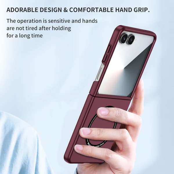 Magnetisk deksel til Samsung Galaxy Z Fold 3, sammenleggbar beskyttelse, støtsikkert deksel (lys blå) Light Blue Z-Fold 3