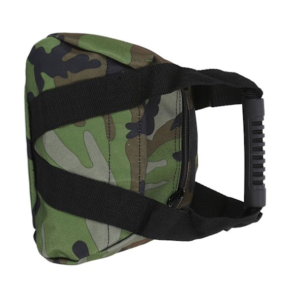 Kannettava Kiinteä Tuulenkestävä Hiekkapaussi Säädettävä Paino Hiekkapaussi Ulkokäyttöön Puutarhanhoitoon Vihreä Camouflage