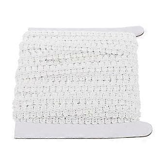 1 rulle gardinband dekorband DIY polyester flätband kappa plaggkant