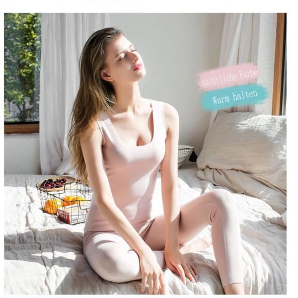 Iris & Lilly Dame Langærmet Heatgen™ - Termisk Top